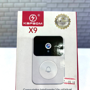 Kapbom X9 – Campainha Inteligente Visualizável